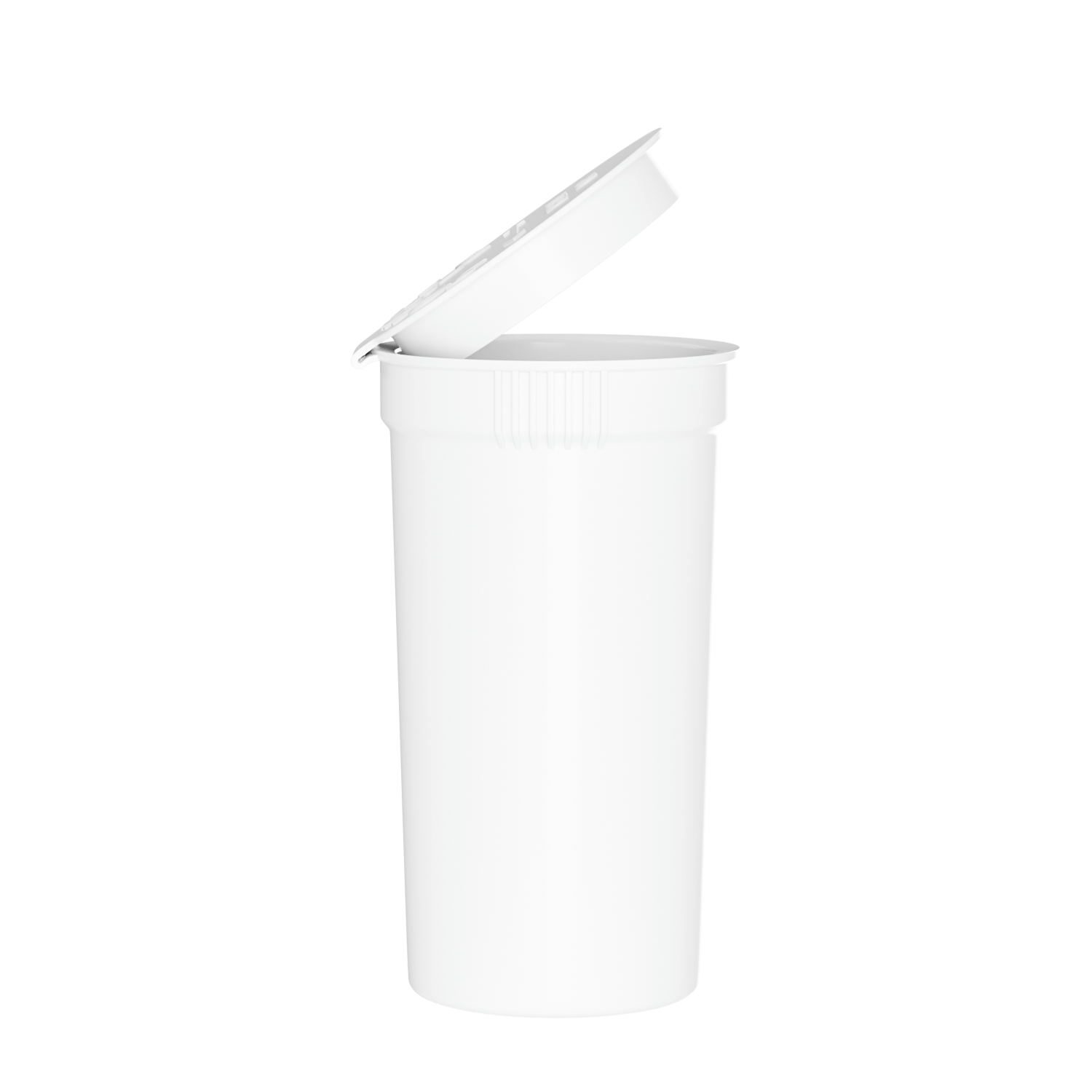 19 Dram Child Resistant Pop Top - White