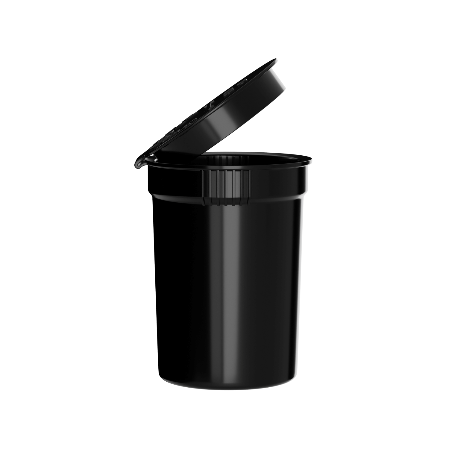 30 Dram Child Resistant Pop Top - Black