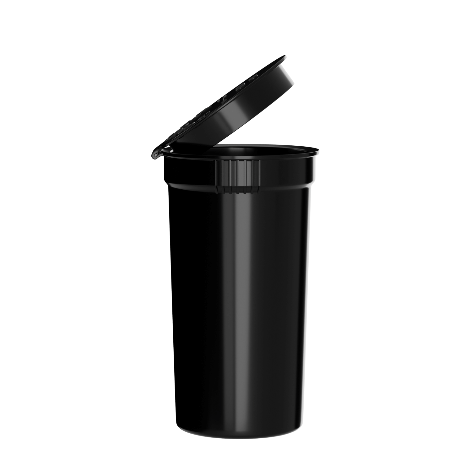 19 Dram Child Resistant Pop Top - Black